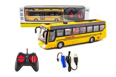 Радиоуправляемый автобус, аккумулятор, в кор. 