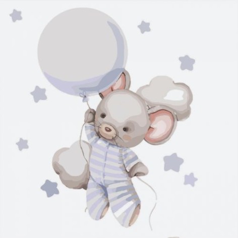 Картина по номерам "Путешествие к звездам" ???