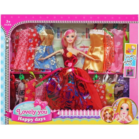 Лялька в червоному