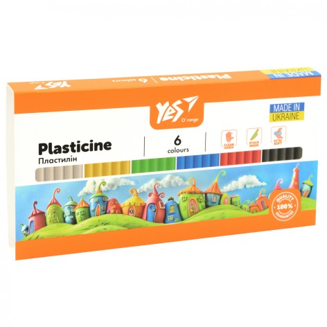Пластилин Yes, 6 кол., 120г 