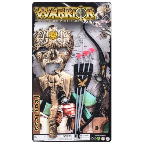 Набір ігровий зі зброєю, маска, сокира, лук, стріли 1688-96