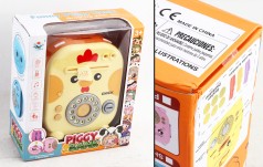 УЦЕНКА 30% Банківський термінал сейф, скарбничка, 17-в20-8,5см, ключ, музика,звук,світло, довга ручка, 4види(тварини), на бат-ці, в кор-ці, 21,5-25-9,5см 