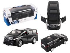 Машинка автомодель - TOYOTA ALPHARD (черный)