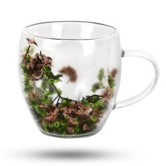 Чашка з подвійною стінкою "Dry flowers" 250мл R32793 