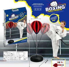 Боксерский набор груша, стойка, насос, регулируемая высота, в кор. /12/