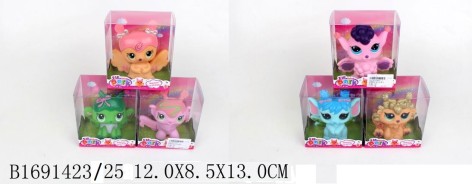 Іграшки тварини Q911-11691423/25 на батарейках, з музичним та світловим ефектом 6 видів 13*8,5*12