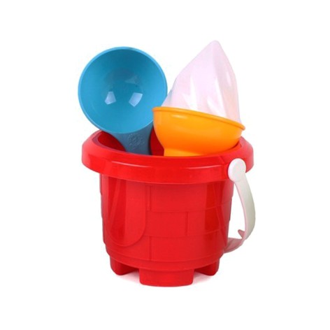 Набор для игры в песочнице, красный