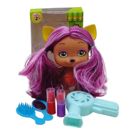 Фигурка с аксессуарами "Vip Pets", фуксия.