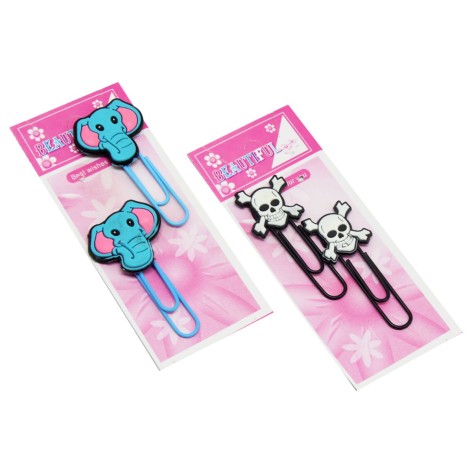 Закладка-скріпка 5см*2шт, мікс