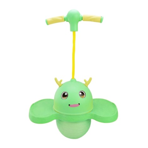 Стрибунець для стрибків 90*38 см, світло у короб 42*19*21 см (ЗЕЛЕНИЙ)