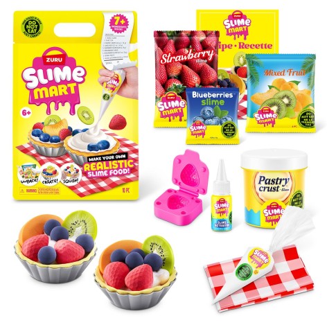 Игровой набор со слаймами SLIME MART серии "Shopping Bag" – ФРУКТОВЫЙ ТАРТ
