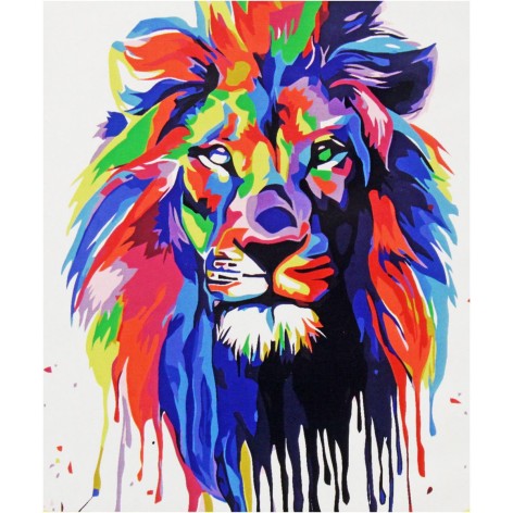 Картина по номерам 0533 ОРТ цв. Царь зверей 40*50