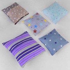 Подушка полікотон, силікон 50*50см, МІКС 