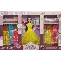 Кукла с гардеробом 