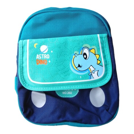 Рюкзак ДИНО 30 см темно бирюзовый