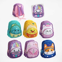 Рюкзак микс видов, 2 отделения, высота 30 см, в п/е 