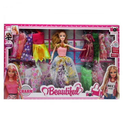 Кукла с нарядами (20 шт)