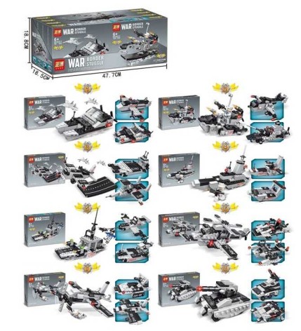 Конструктор /16/128/8шт в кор.