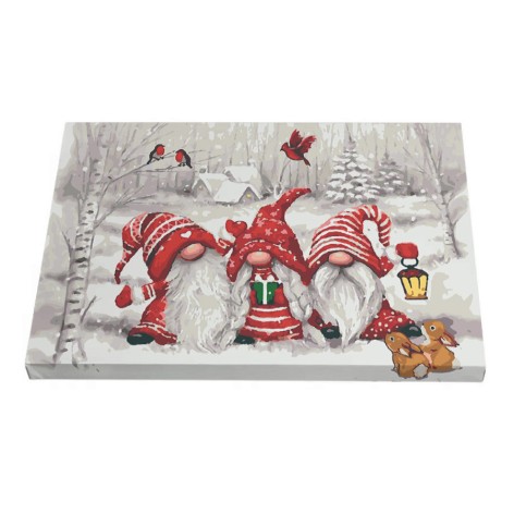 Картина за номерами Riviera Blanca "Щедрівка" 28x40 см 21 колір (RB-0392)