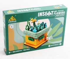 УЦЕНКА 20% Конструктор  #1-4 “Квіти й Комашки”, рухливі елементи, /18/72/4шт в кор.