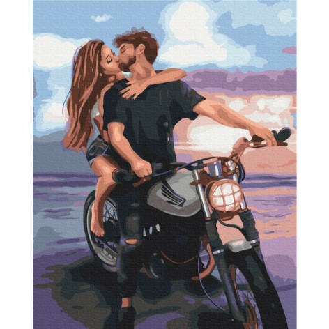 Картина за номерами: Адреналін кохання 40*50 BS38148