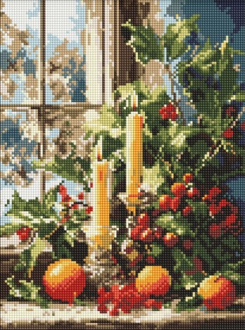 Алмазная мозаика на подрамнике Ideyka 