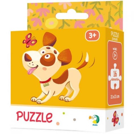 Пазли "Веселе цуценя", 16 ел