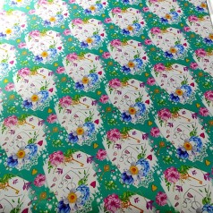 Папір подарунковий (100х70 см), 1 лист