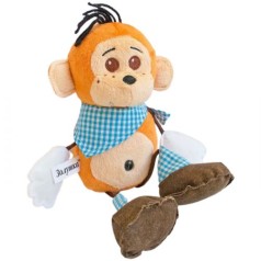 М'яка іграшка Мавпочка Чі-Чі хлопчик арт.ZL599 Золушка