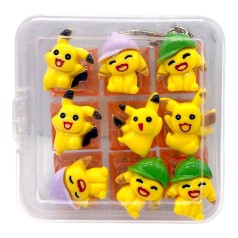 КЛАВІАТУРА-БРЕЛОК LED 9 КНОПОК (ПІКАЧУ) мікс