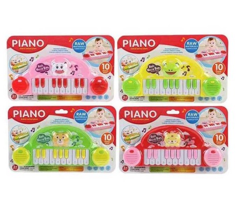 Пианино детское 4 вида, на листе