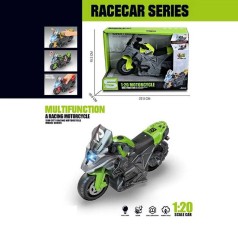 Мотоцикл світло, звук, інерція, кермо повертається, масштаб 1:20, в кор. /72-2/