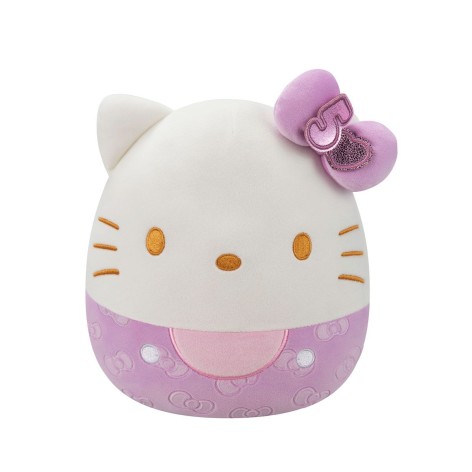 Мягкая игрушка Squishmallows – Хеллоу Китти в фиолетовом (20 cm)