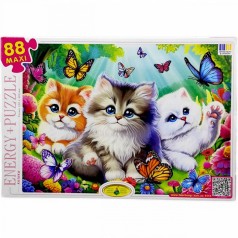 Пазлы MAXI "Котики" (88 элементов)