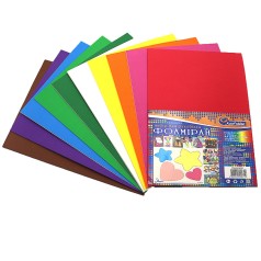 Фоамиран EVA 1.5±0.1MM A4 (21X29.7CM) 10 лист./п./этик.