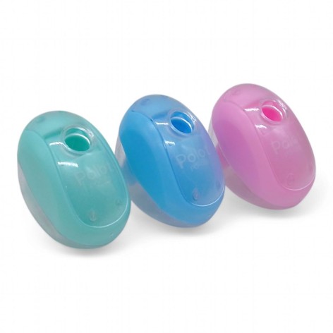 Точилка одинарна, пластикова "Tip-Top", мікс, 1 штука