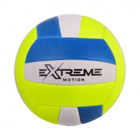 М'яч волейбольний Extreme Motion №5, PU Softy, 300 гр, машинна зшивка, камера PU, 1 колір, Пакистан