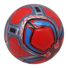 Мяч футбольный №5,  красный