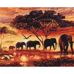 Картина по номерам 