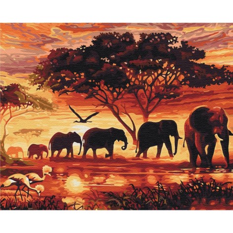 Картина по номерам 