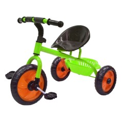 Велосипед детский трехколесный, зеленый (транспортировочная упаковка)