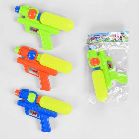 Водний пістолет 3 види, в п/е 22*12*5 см 