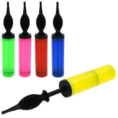 Насос для кульок, 27,5-4,5-4,5см, 5 кольорів, у п/е 