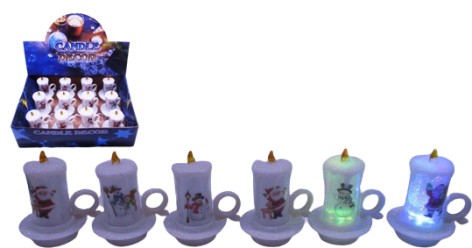 Свічка декор.світлодіодна LED 