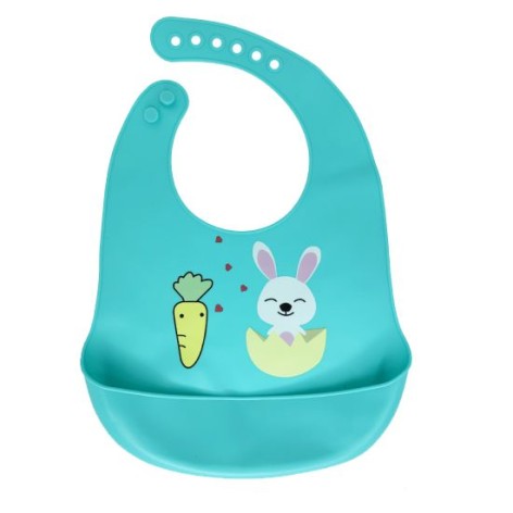 Слюнявчик силиконовый 