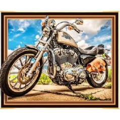 Алмазна мозаїка за номерами 0369LTE 40*50 об'ємна 