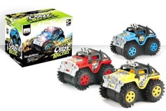 Іграшка перевертиш джип 3 кольори на батарейках гумові щетинки (240-2)