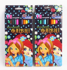 УЦІНКА 30% Олівець дер. 12кол.