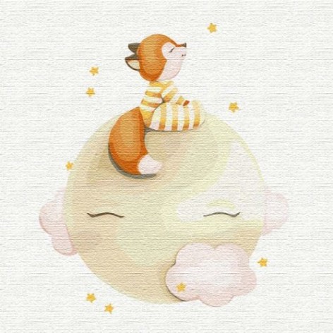 Картина по номерам "Считая звёзды" ???