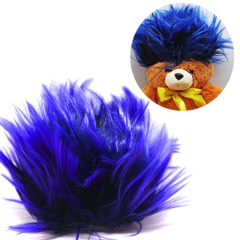 Парик ірокез синій